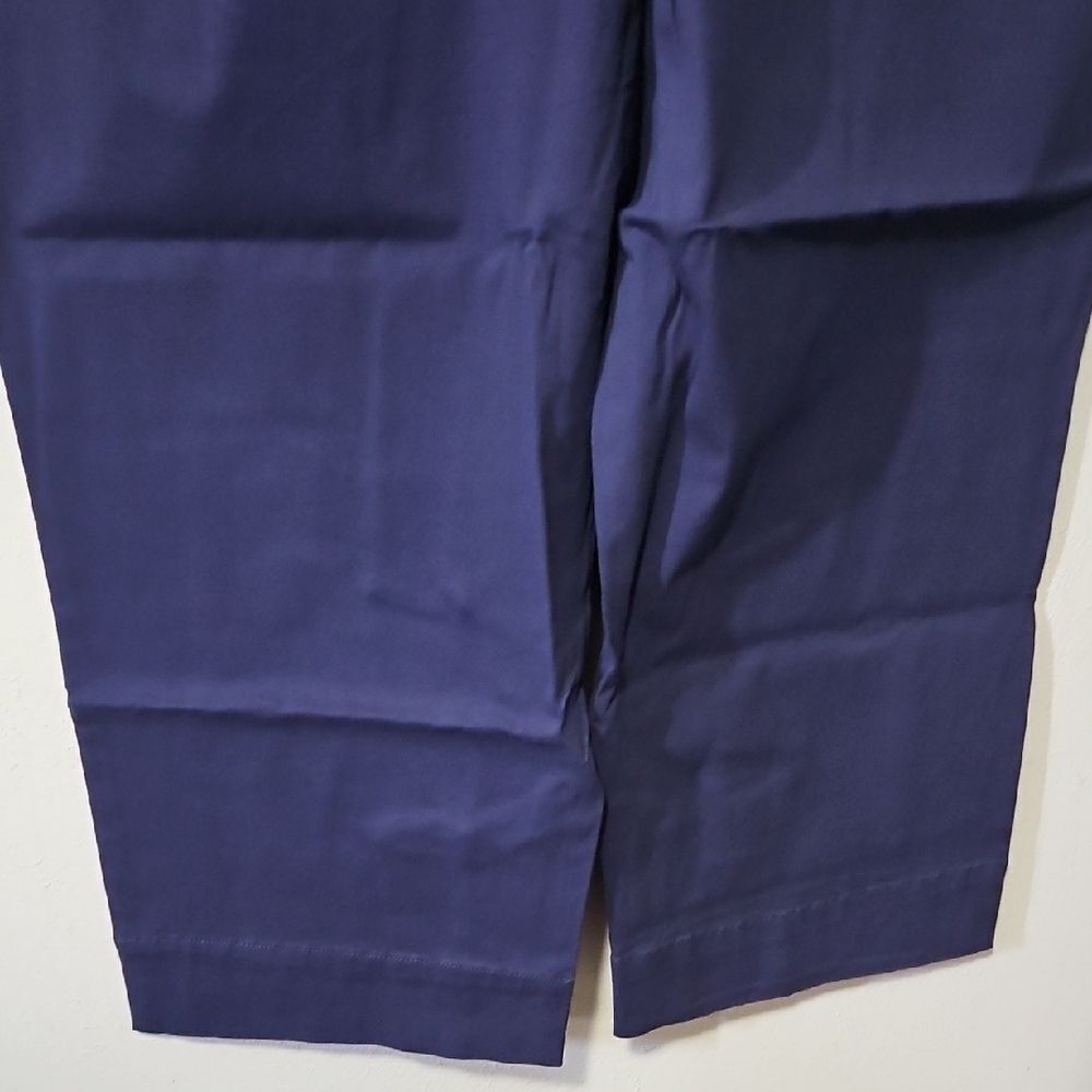 Kathy Ireland Blue Straight Leg Pants - Picture 7 of 8